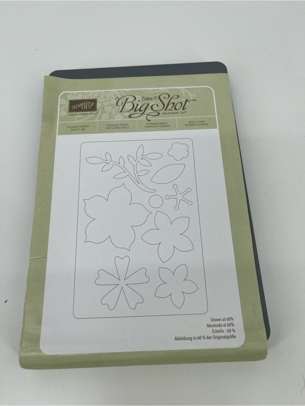 ⭐️Stampin' Up! Big Shot Floral Die Template
